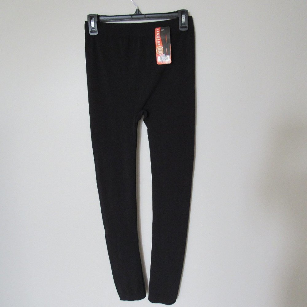 Plus Size Black Spandex Legging